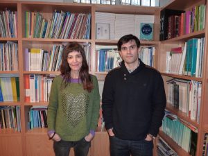 Fátima López e Rubén Villar, coordinadores da Quenda de Garda Psicolóxica