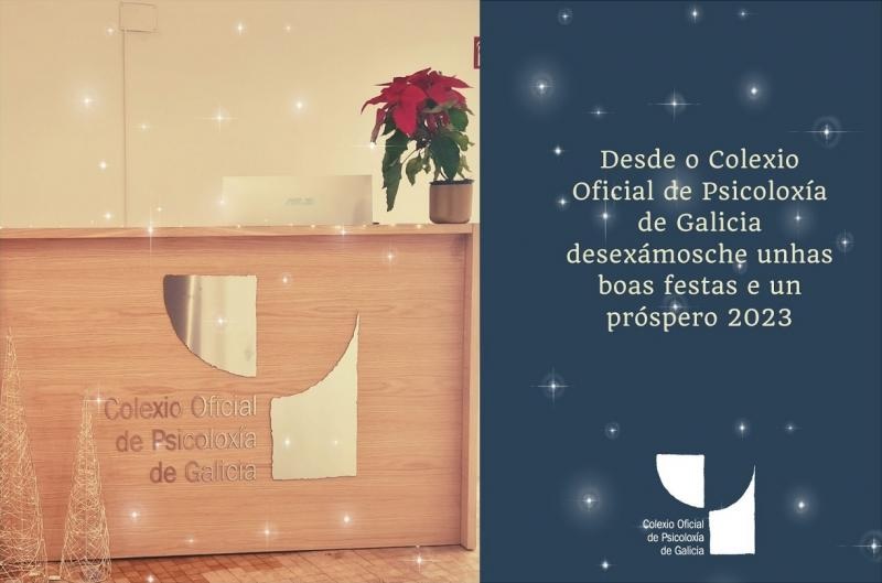 Os mellores desexos da Xunta de Goberno do Colexio Oficial de Psicoloxía de Galicia para 2023