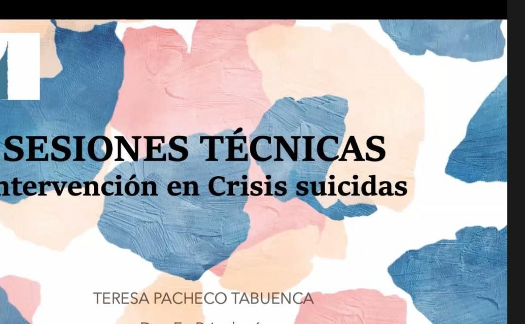 Sesións técnicas: Intervención en crises suicidas