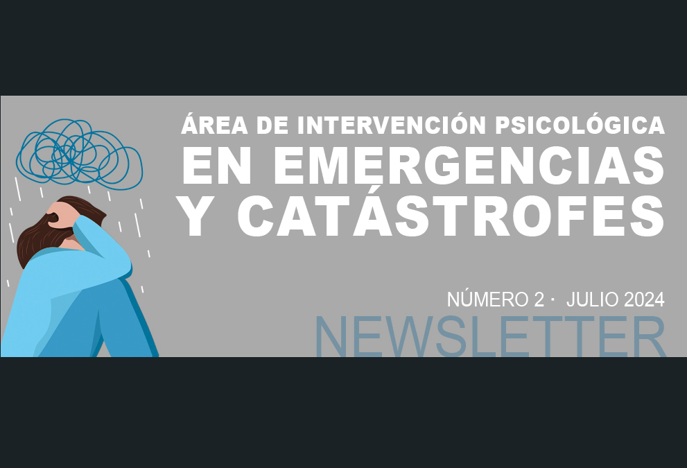 Publicación da Newsletter-Edición Xullo da Área de Intervención Psicolóxica en Emerxencias e Catástrofes
