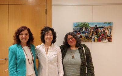 O Colexio de Psicoloxía celebrou a inauguración da exposición da artista e psicóloga Encarna Álvarez Gallego