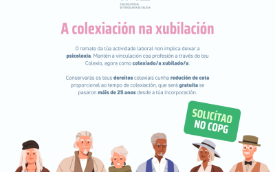 Máis de 80 colexiados e colexiadas acóllense xa á modalidade para persoas xubiladas no COPG