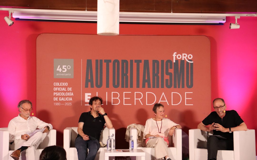 O Colexio Oficial de Psicoloxía de Galicia celebrou o foro «Autoritarismo e Liberdade» en Pontevedra no marco do seu 45 aniversario