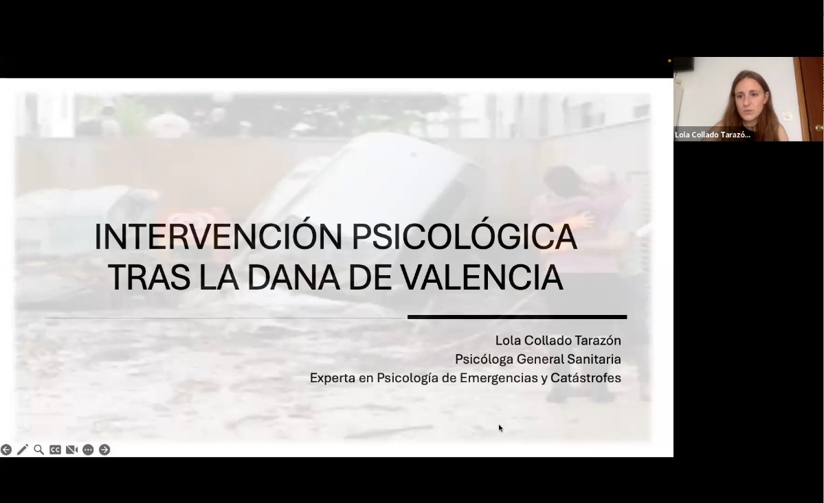 Intervención Psicolóxica tras a DANA de Valencia