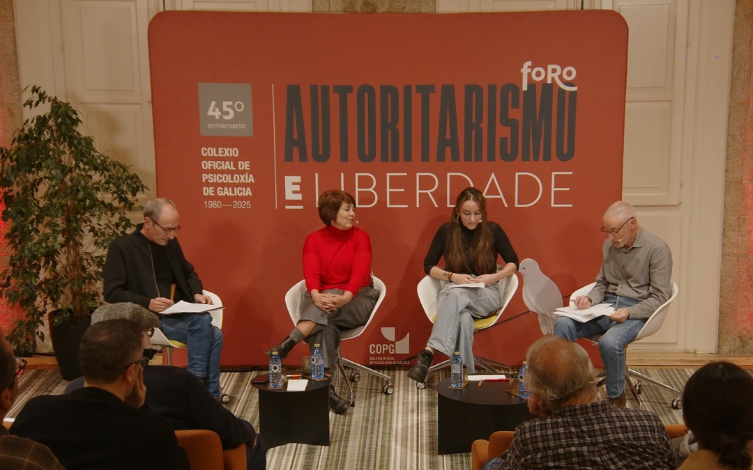 Dispoñible o vídeo do II Foro «Autoritarismo e Liberdade», coa participación de persoas expertas en psicoloxía, dereito administrativo e xornalismo