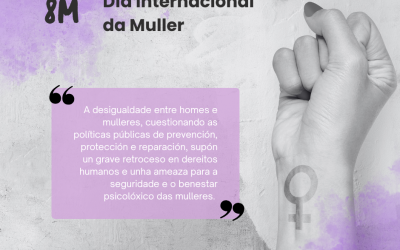 Declaración institucional do Colexio Oficial da Psicoloxía de Galicia con motivo do 8 de marzo de 2026