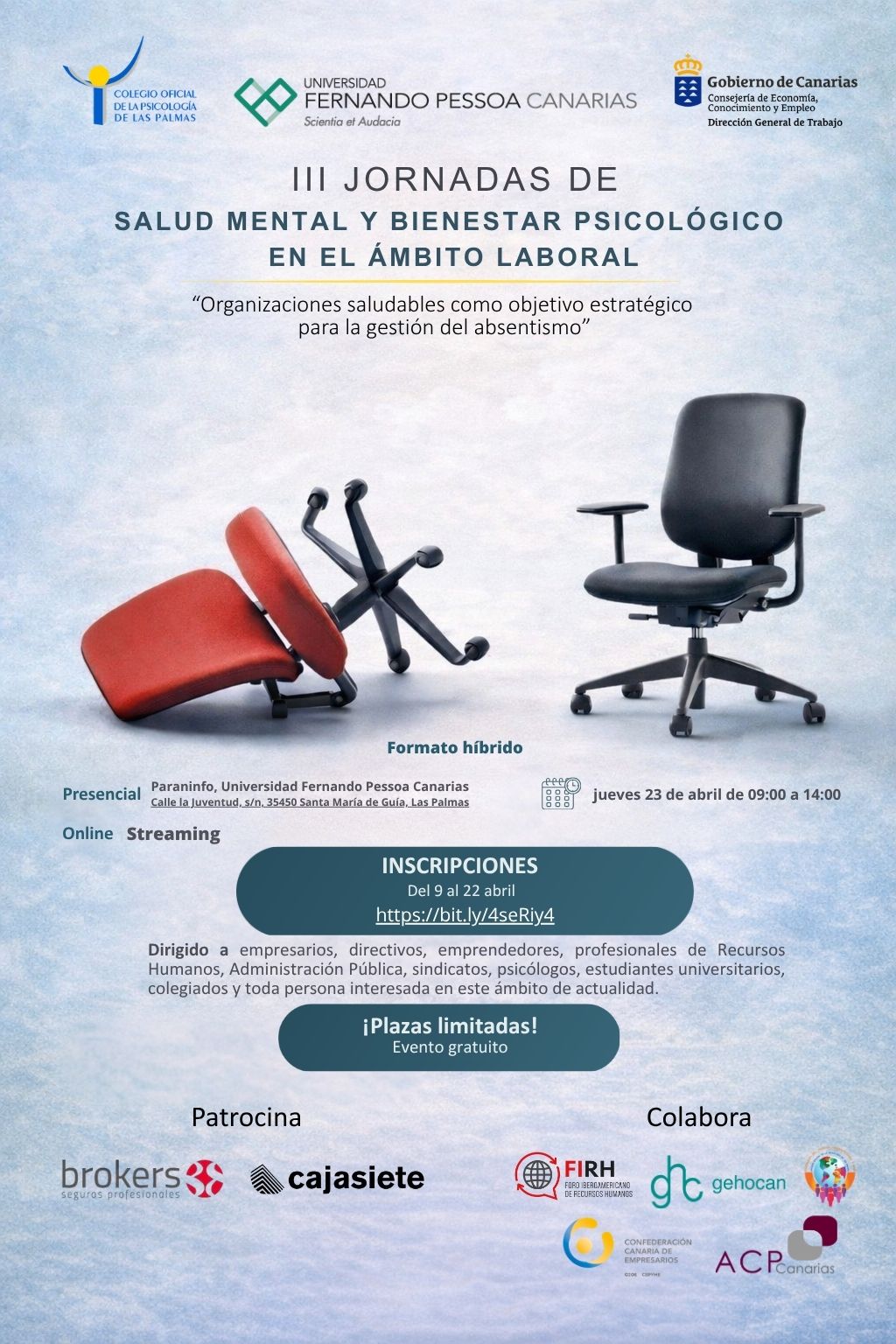 III Xornadas de Saúde Mental e Benestar Psicolóxico no ámbito laboral