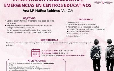 FORMACIÓN PARA O GIPEC DO COP DE ÁLAVA