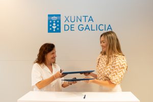Mª Rosa Álvarez Prada e Fabiola Garcia 