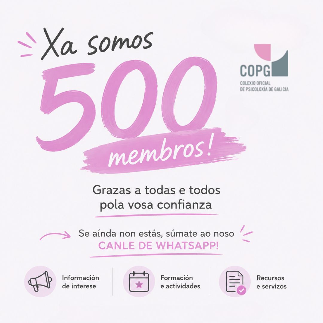 Canle de WhatsApp do COPG
