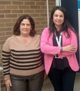 De esquerda a dereita: Julita Mª Touriño e Ana Mª Núñez