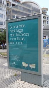 Campaña "A túa saúde mental non é un xogo" en Donostia